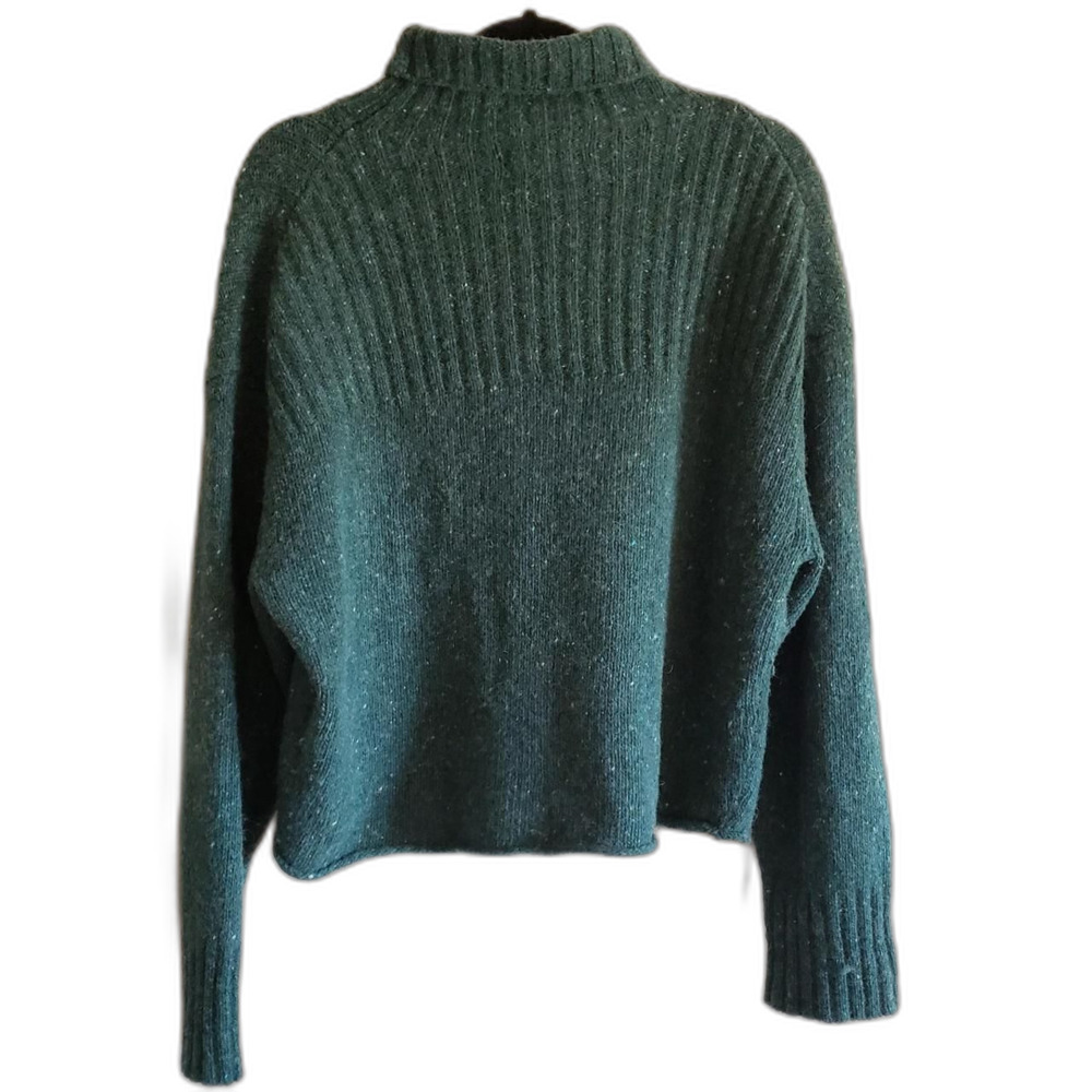 Jcrew Women's Green Jumper - Picture 2 of 5